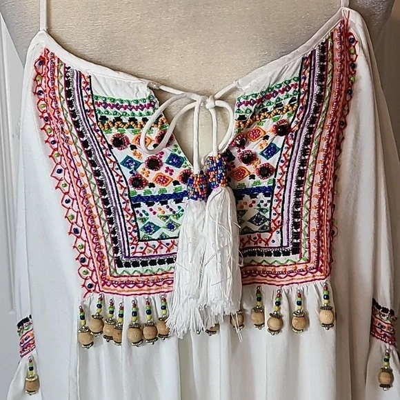 Boston Proper Beaded Dress - Picture 4 of 15